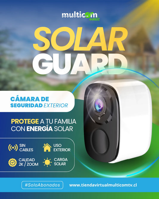 SOLAR GUARD (Costo Instalación)  #SOLO ABONADOS
